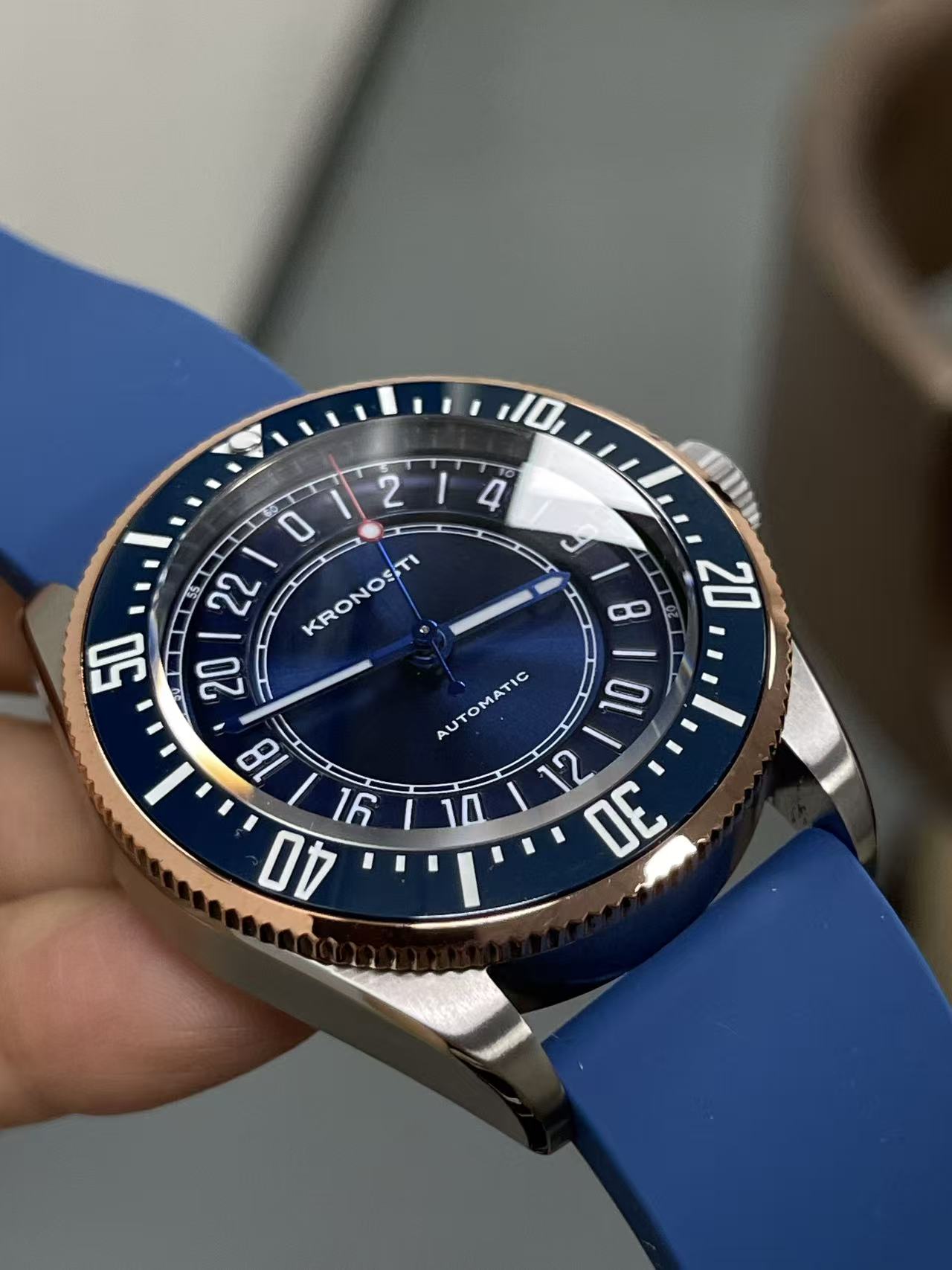 KRONOSTI Deep Explorer – Radial 24H Dial