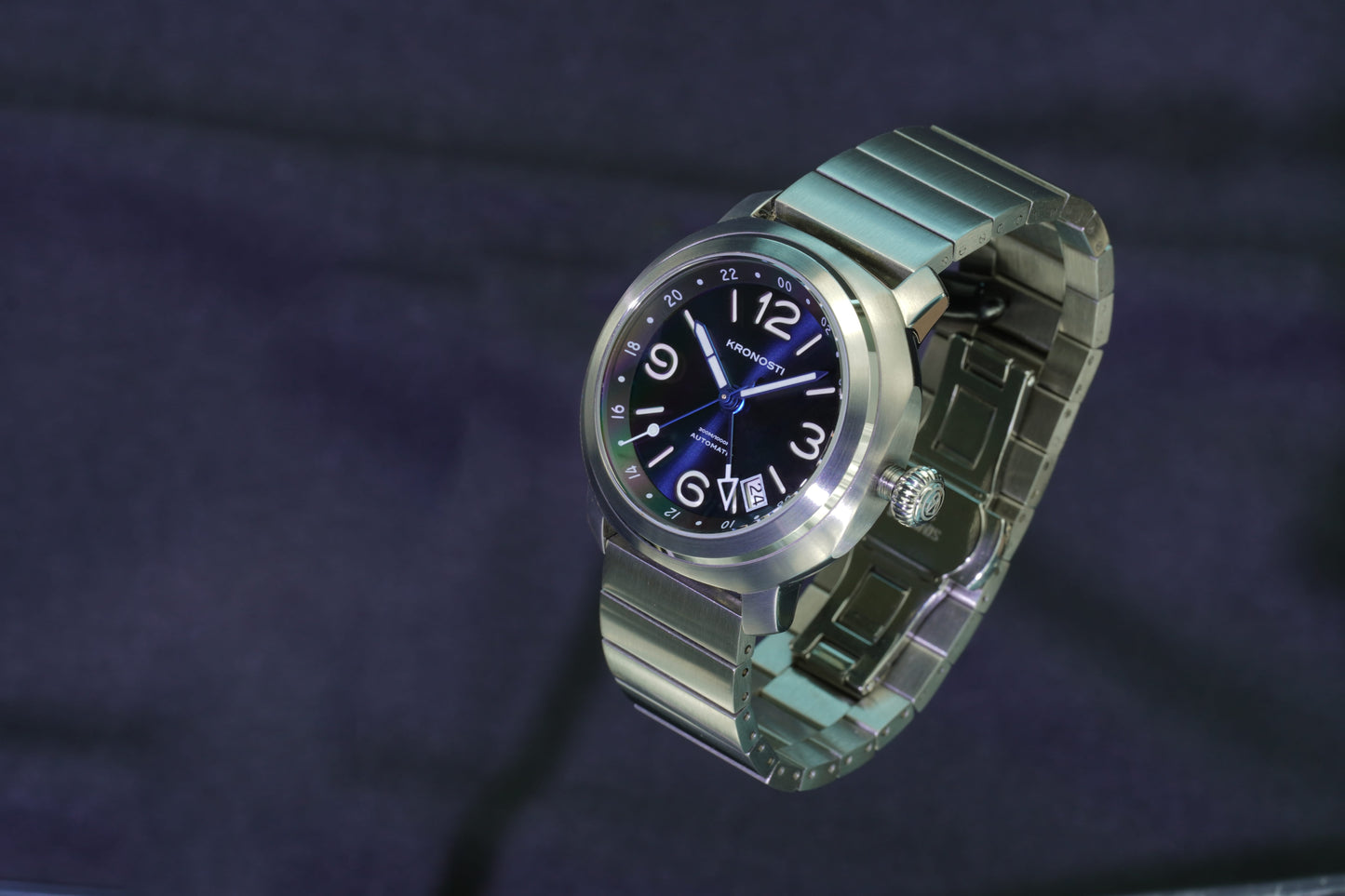 Solid steel bracelet.
