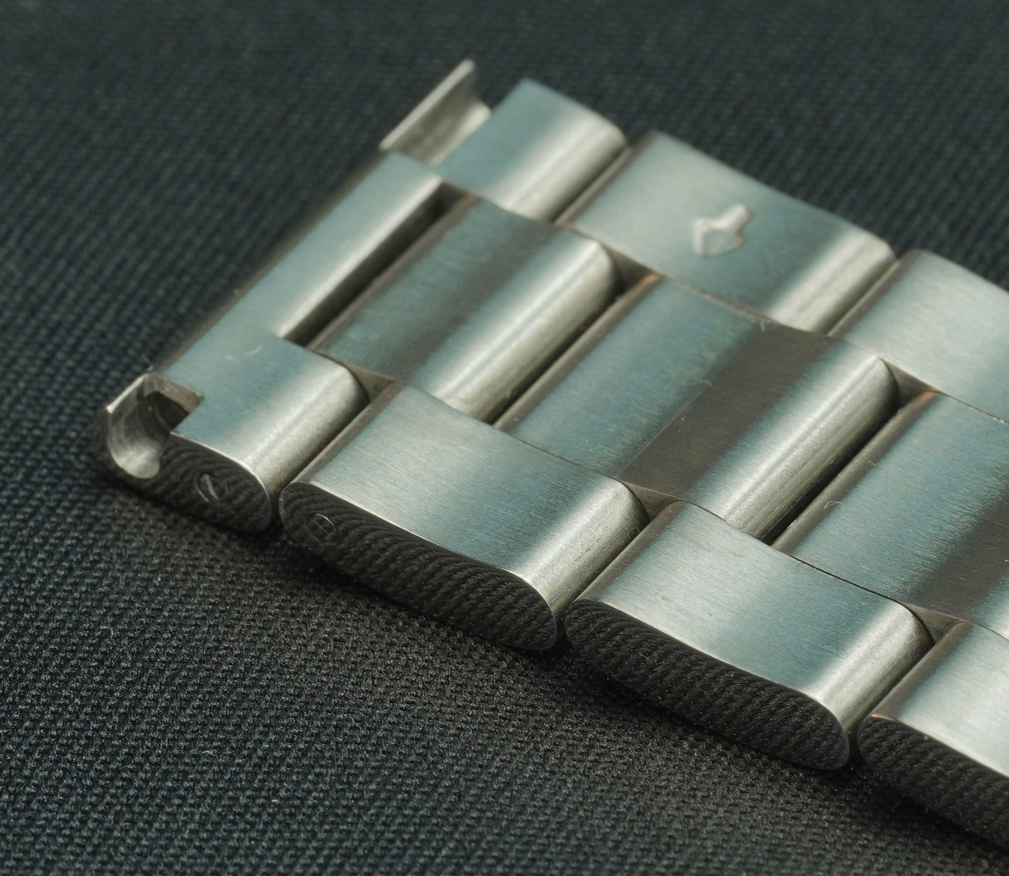 Solid steel bracelet.