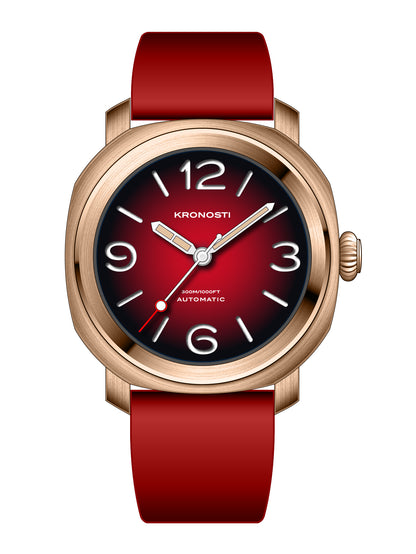 KRONOSTI Voyager Horizon – Three-Hand Bronze