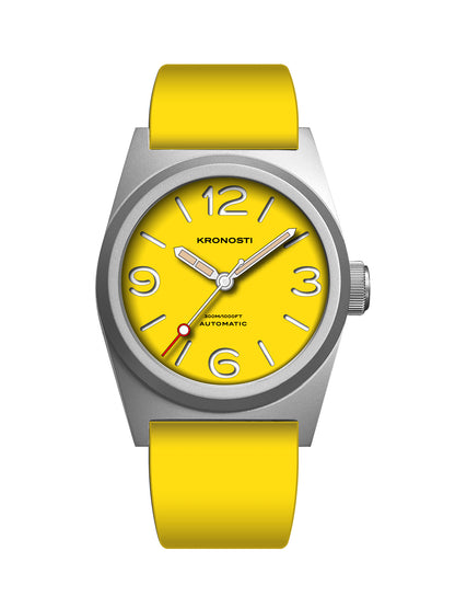 KRONOSTI Shark Shadow Diver – Minimal Index Dial