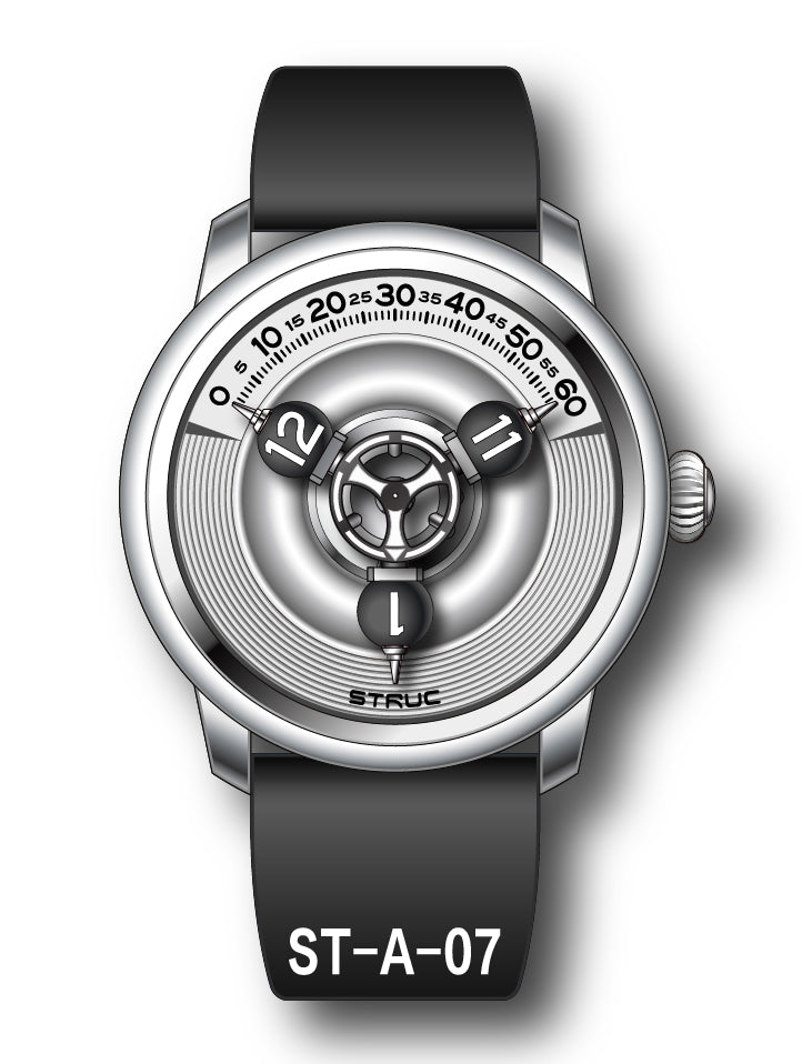 Time Shuttle Mechanical Watch – Redefining Time | Split-Color Chapter Ring