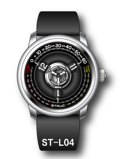 Time Shuttle Mechanical Watch – Redefining Time | Single-Color Chapter Ring