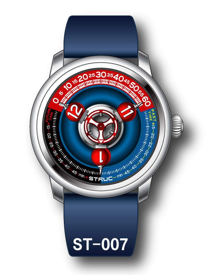 Time Shuttle Mechanical Watch – Redefining Time |Tri-Color Chapter Ring
