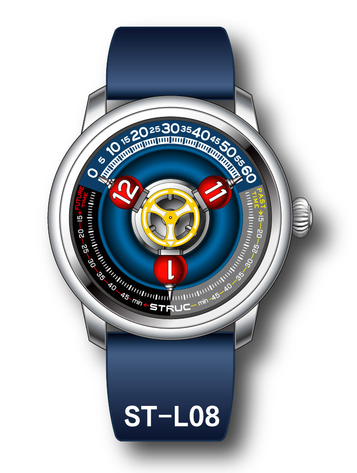 Time Shuttle Mechanical Watch – Redefining Time |Tri-Color Chapter Ring