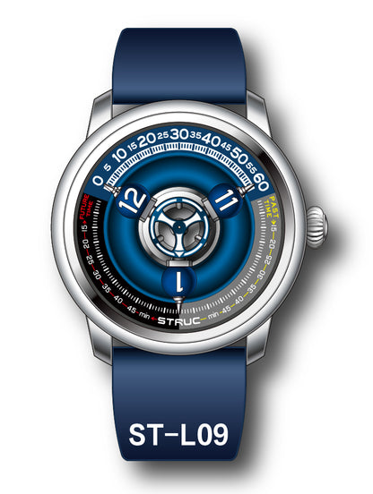 Time Shuttle Mechanical Watch – Redefining Time |Tri-Color Chapter Ring