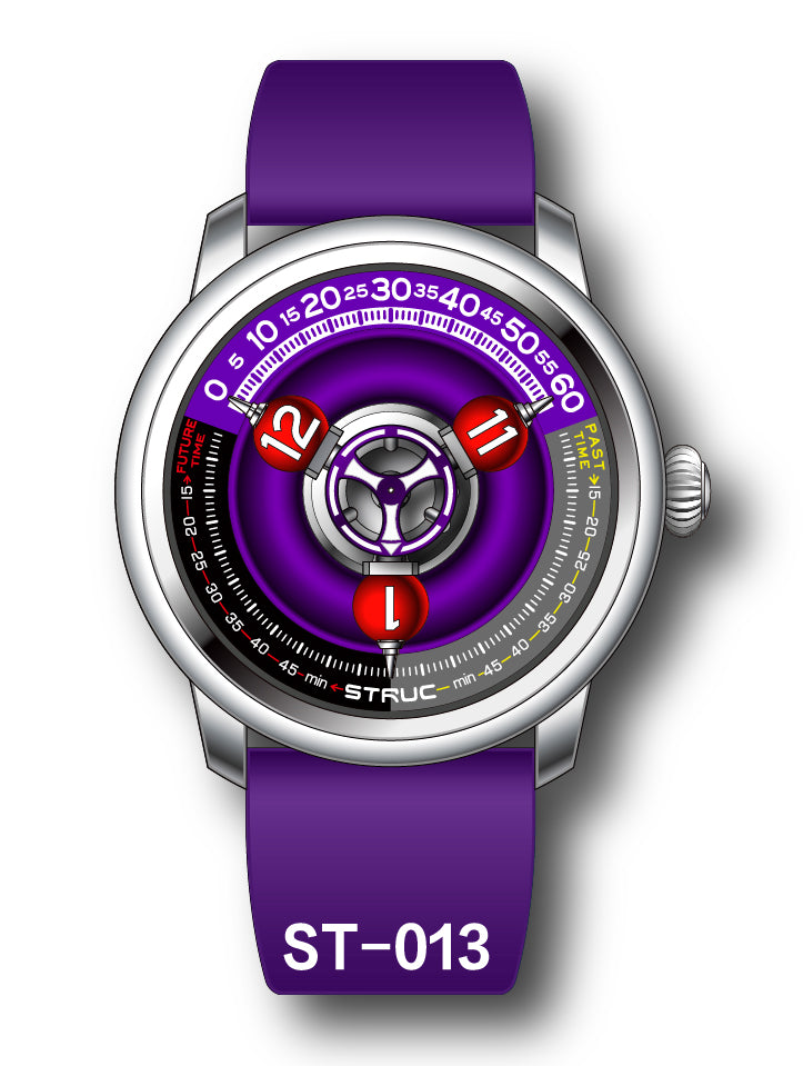 Time Shuttle Mechanical Watch – Redefining Time |Tri-Color Chapter Ring