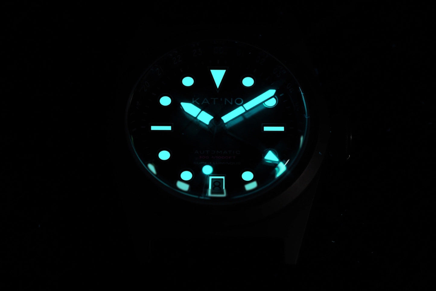 NH34 silicone watch strap