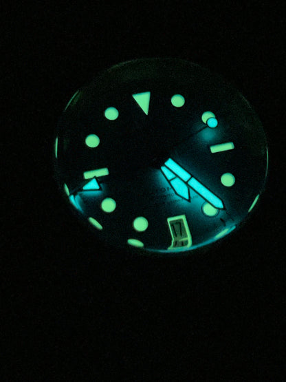KRONOSTI Shark Shadow Diver – GMT Sunburst Blue