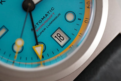 KRONOSTI Shark Shadow Diver – GMT Sunburst Blue