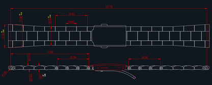 Full titanium alloy band  double-press safety titanium buckle