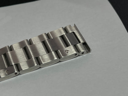 Solid steel bracelet.