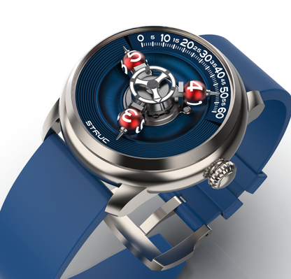 Time Shuttle Mechanical Watch – Redefining Time | Split-Color Chapter Ring