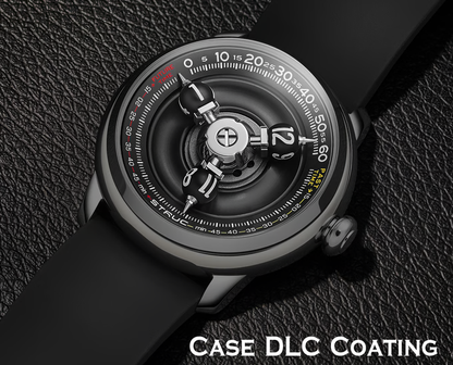 Time Shuttle Mechanical Watch – Redefining Time |Tri-Color Chapter Ring