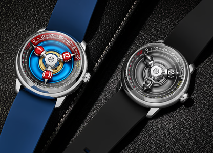 Time Shuttle Mechanical Watch – Redefining Time |Tri-Color Chapter Ring