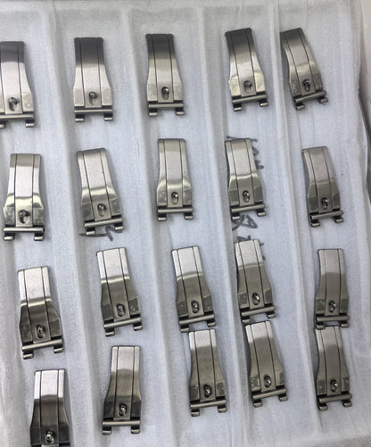 Full titanium alloy band  double-press safety titanium buckle