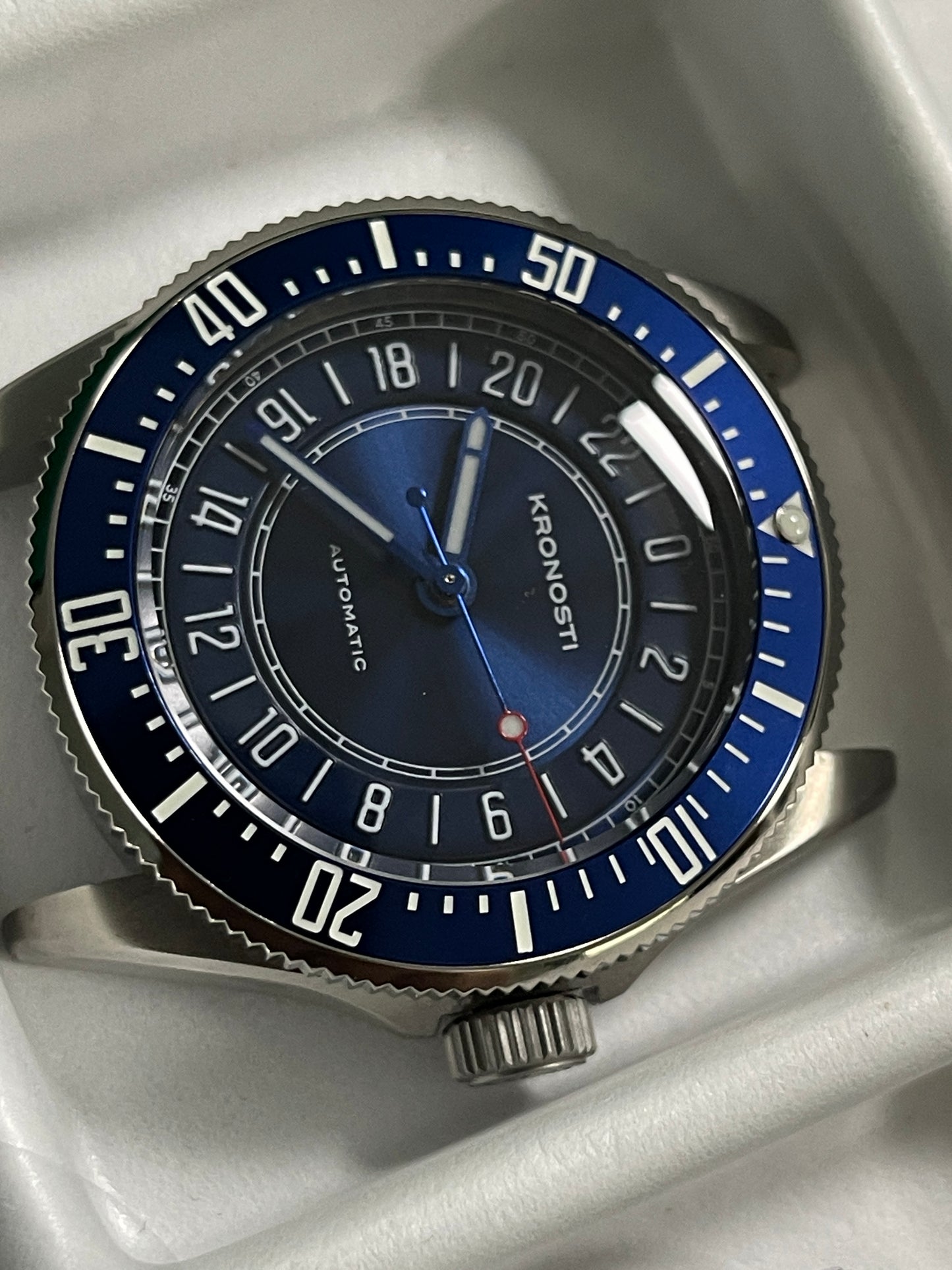 KRONOSTI Deep Explorer – 24H World Timer