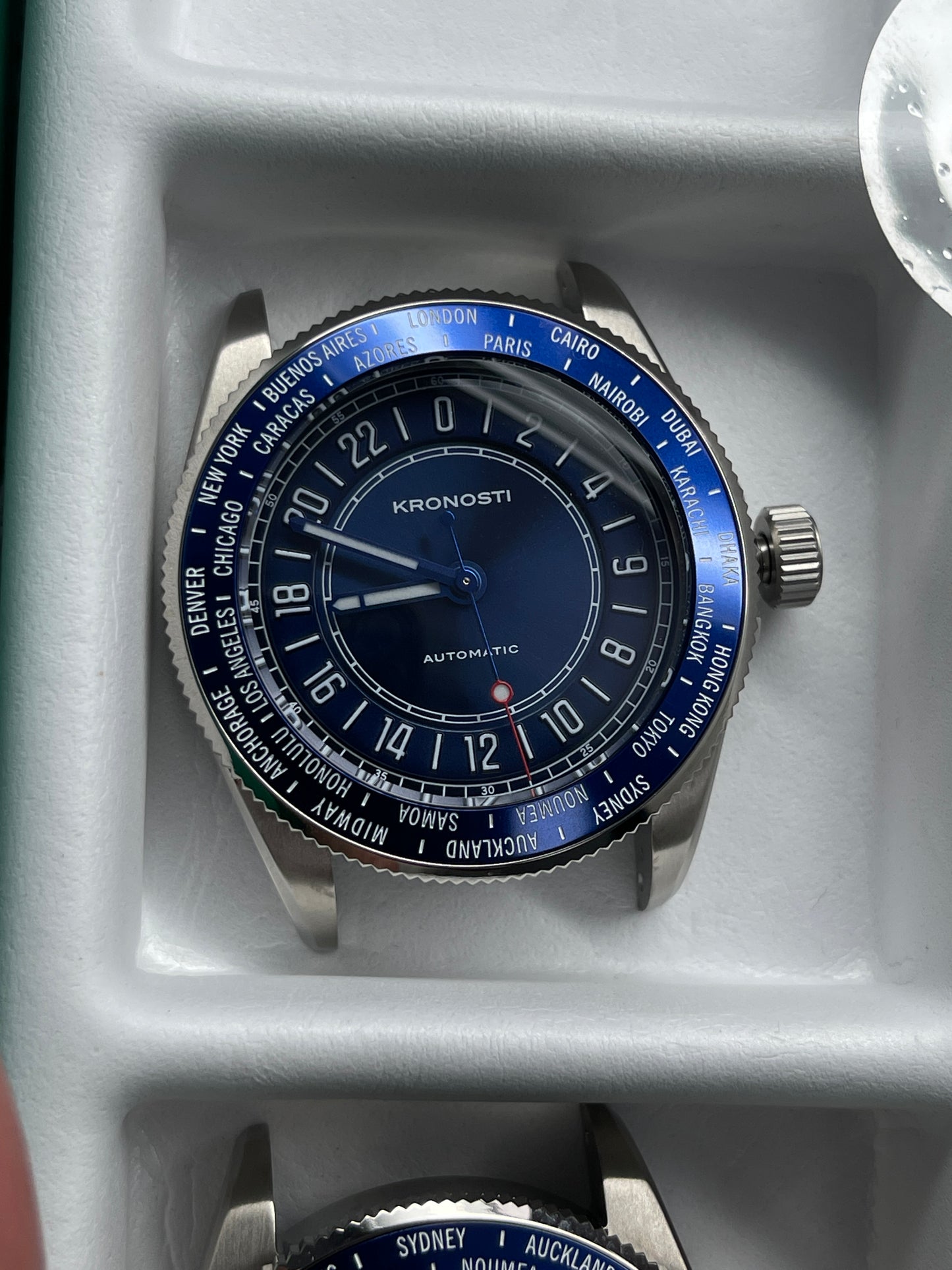 KRONOSTI Deep Explorer – 24H World Timer