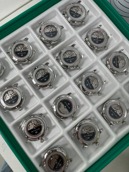 Time Shuttle Mechanical Watch – Redefining Time | Split-Color Chapter Ring
