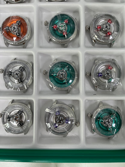 Time Shuttle Mechanical Watch – Redefining Time | Split-Color Chapter Ring