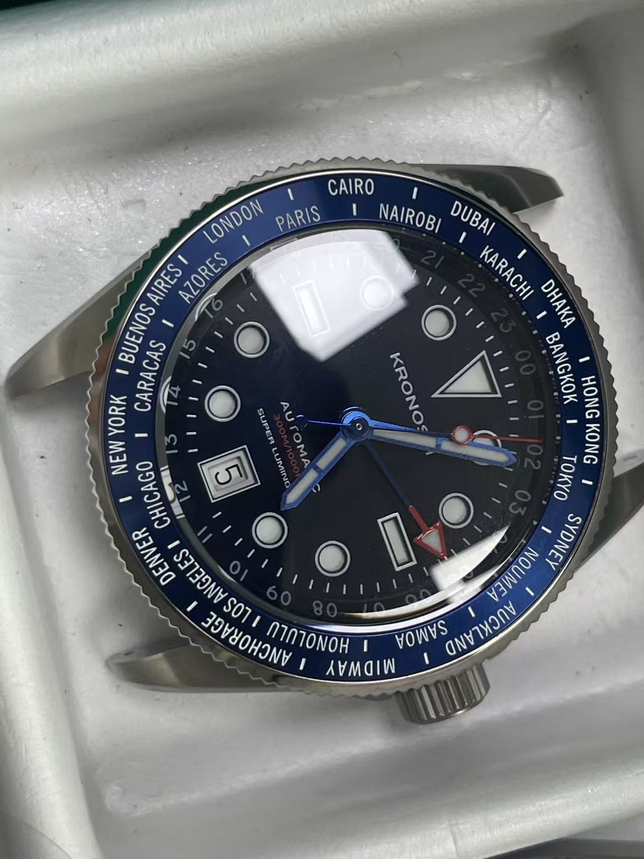 KRONOSTI Deep Explorer – Radial 24H Dial