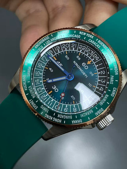 KRONOSTI Deep Explorer – Aurora Titanium Series