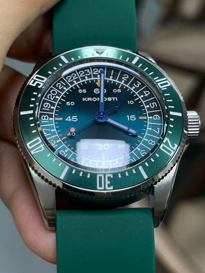 KRONOSTI Deep Explorer – Aurora Titanium Series