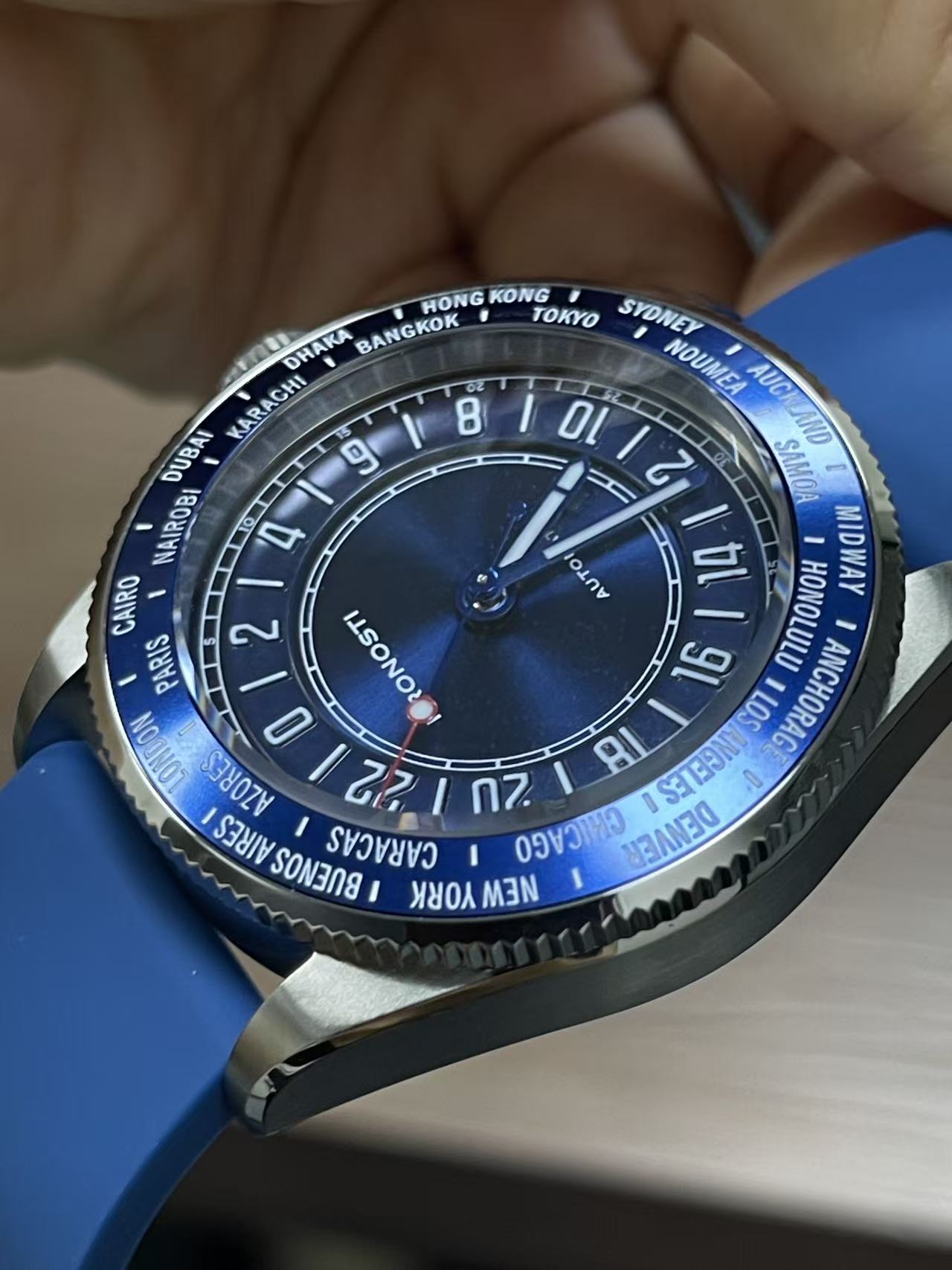KRONOSTI Deep Explorer – Radial 24H Dial