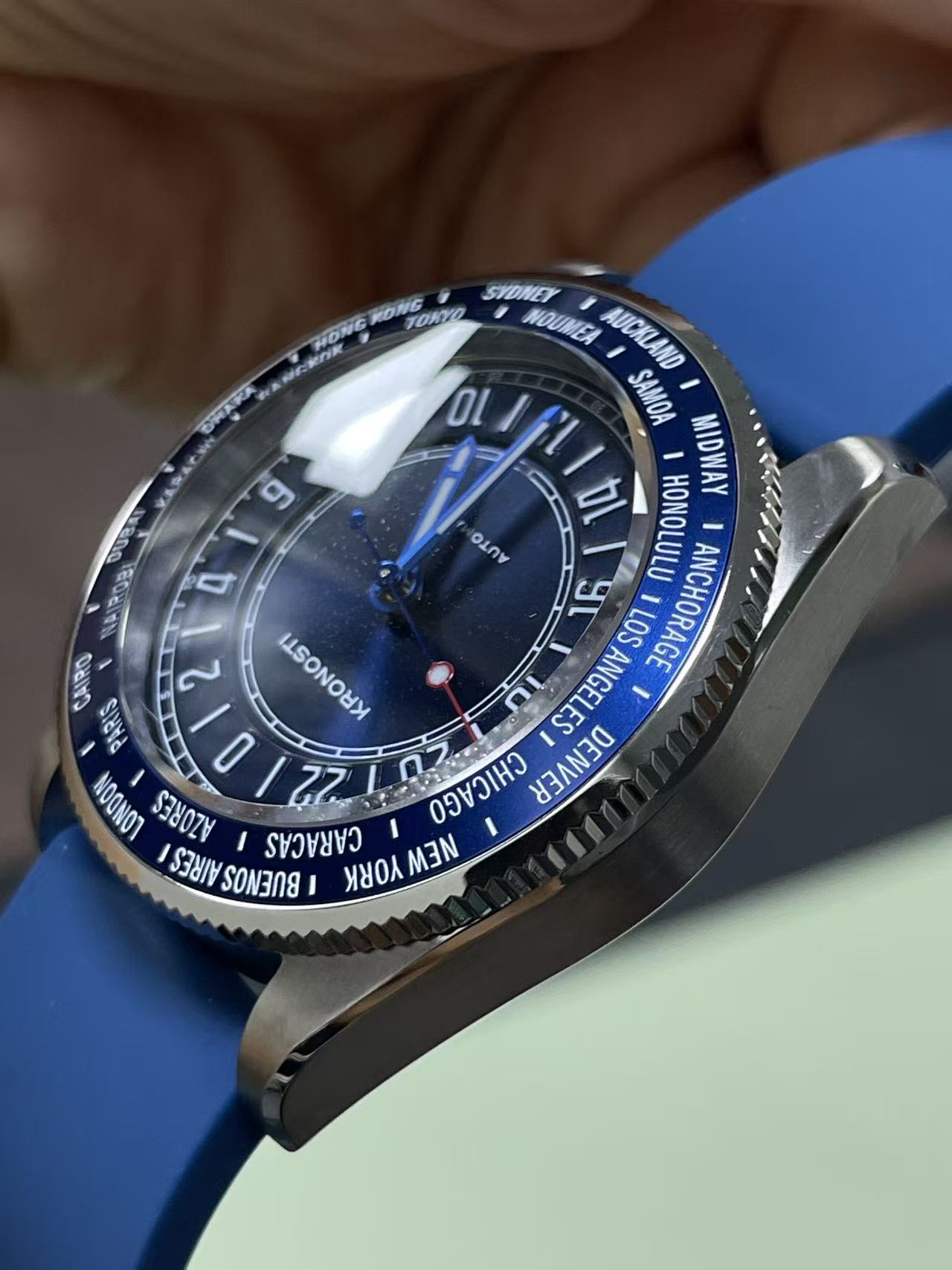 KRONOSTI Deep Explorer – Radial 24H Dial