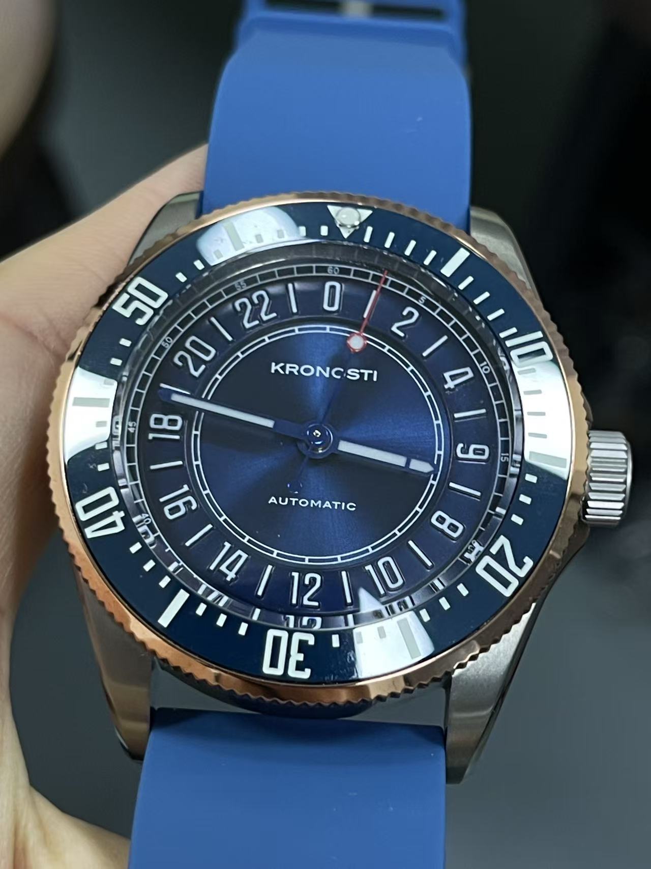 KRONOSTI Deep Explorer – Radial 24H Dial