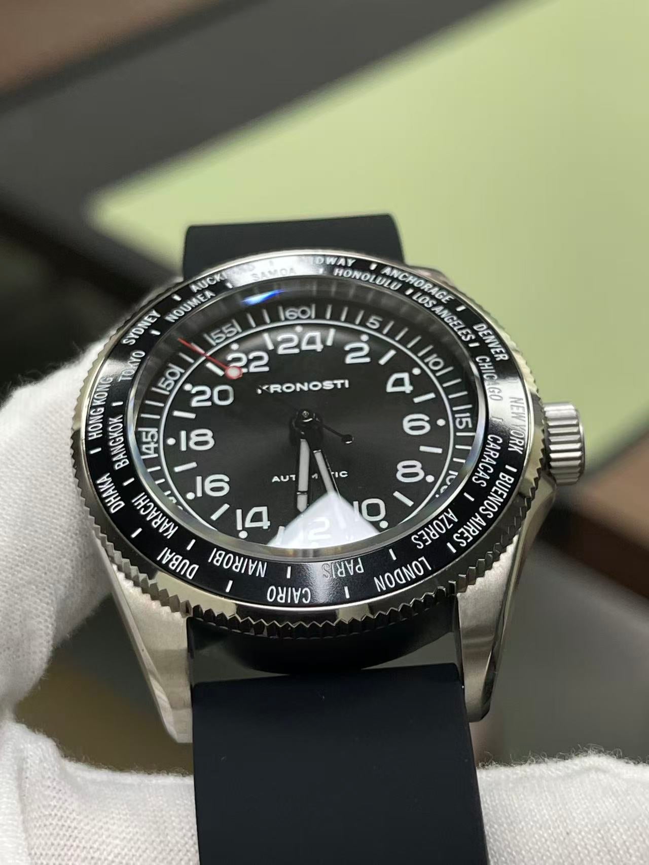 KRONOSTI Deep Explorer – Radial 24H Dial