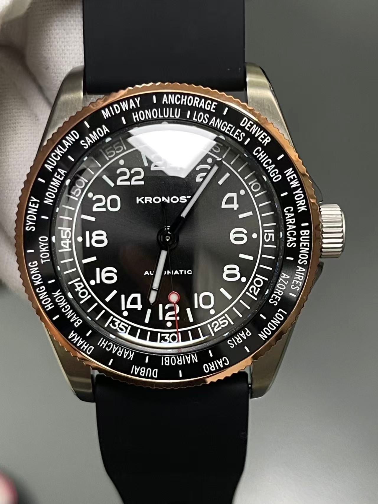 KRONOSTI Deep Explorer – Radial 24H Dial
