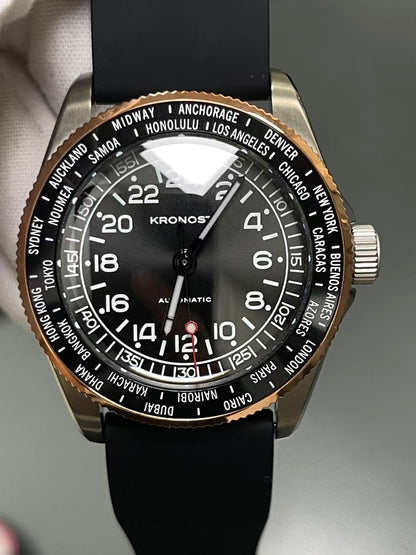 KRONOSTI Deep Explorer – Radial 24H Dial