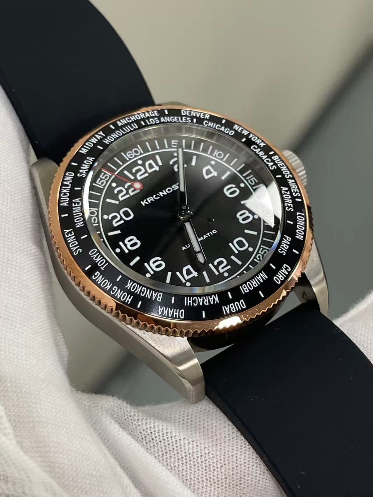KRONOSTI Deep Explorer – Radial 24H Dial