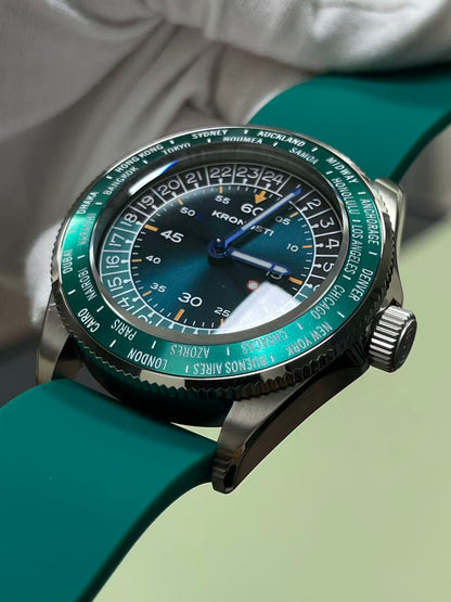 KRONOSTI Deep Explorer – Aurora Titanium Series