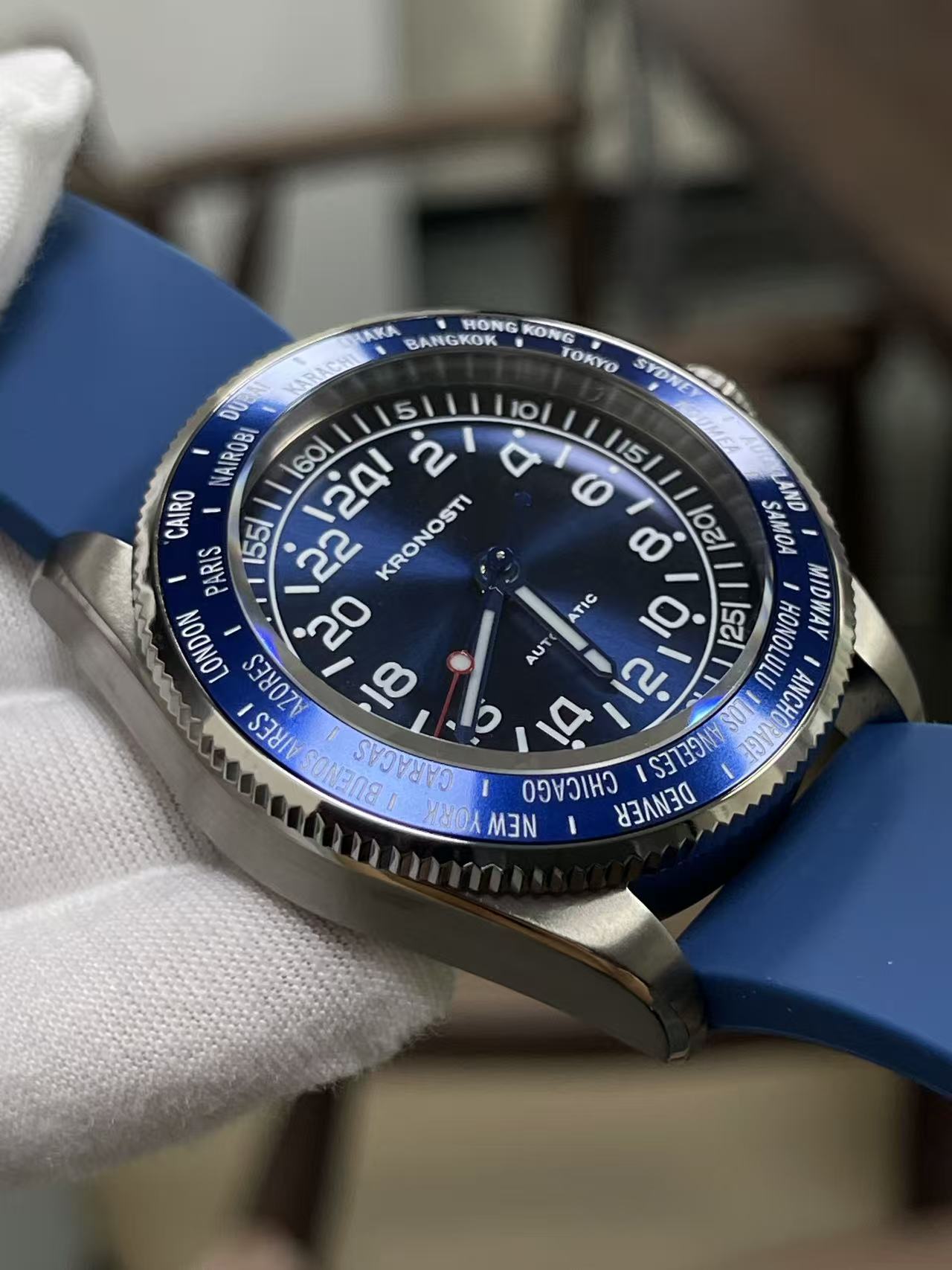 KRONOSTI Deep Explorer – Radial 24H Dial