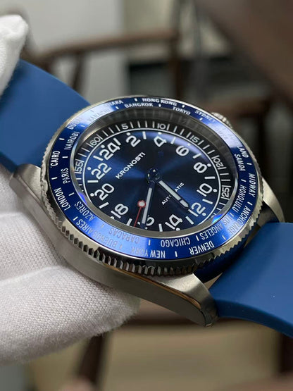 KRONOSTI Deep Explorer – Radial 24H Dial