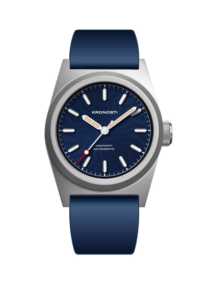 KRONOSTI Shark Shadow Diver – Guilloché Dial (No-Date)