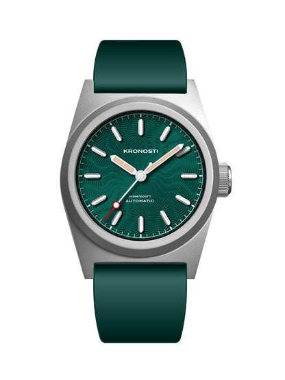 KRONOSTI Shark Shadow Diver – Guilloché Dial (No-Date)