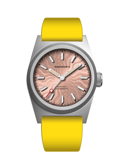 KRONOSTI Shark Shadow Diver – Guilloché Dial (No-Date)