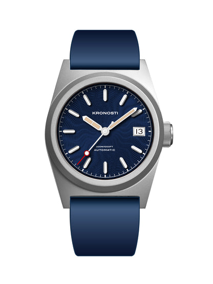 KRONOSTI Shark Shadow Diver – Guilloché Dial (Date)