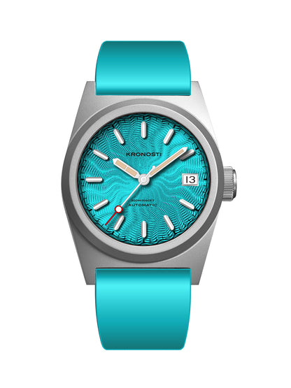 KRONOSTI Shark Shadow Diver – Guilloché Dial (Date)