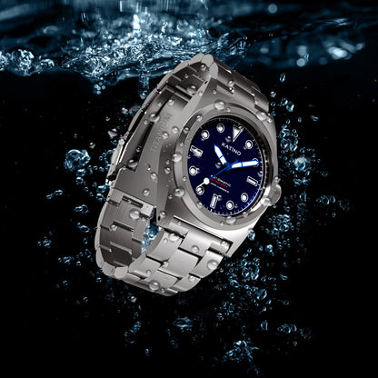 Full titanium alloy band  double-press safety titanium buckle