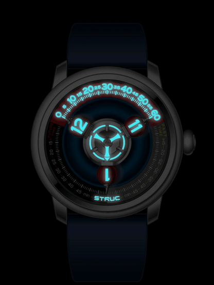 Time Shuttle Mechanical Watch – Redefining Time |Tri-Color Chapter Ring