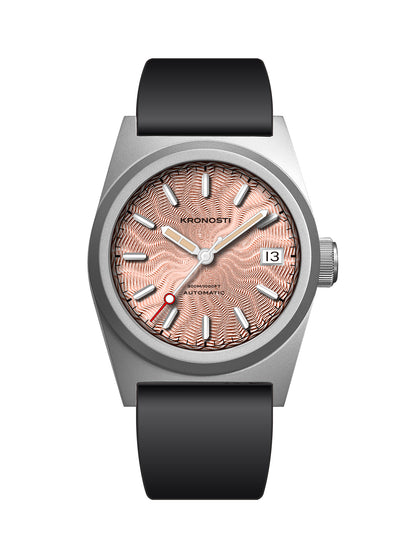 KRONOSTI Shark Shadow Diver – Guilloché Dial (Date)