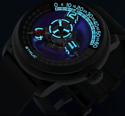 Time Shuttle Mechanical Watch – Redefining Time |Tri-Color Chapter Ring