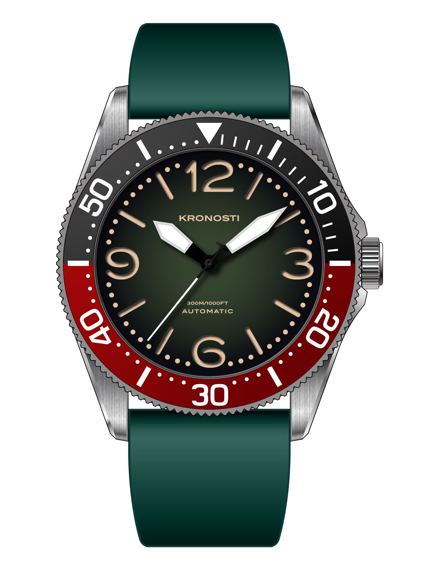 KRONOSTI Deep Explorer – Heritage Diver（Three-Hand）