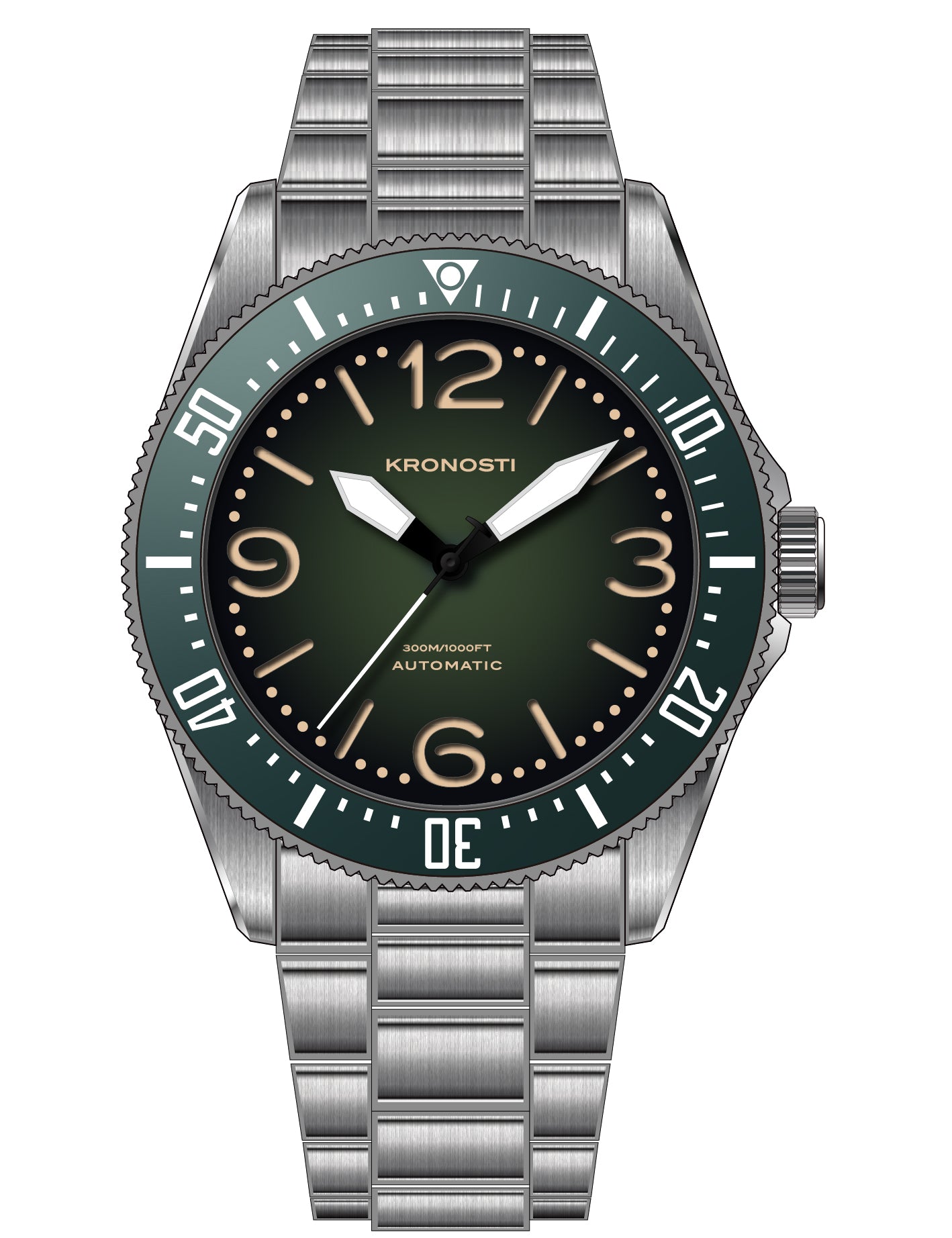 KRONOSTI Deep Explorer – Heritage Diver（Three-Hand）