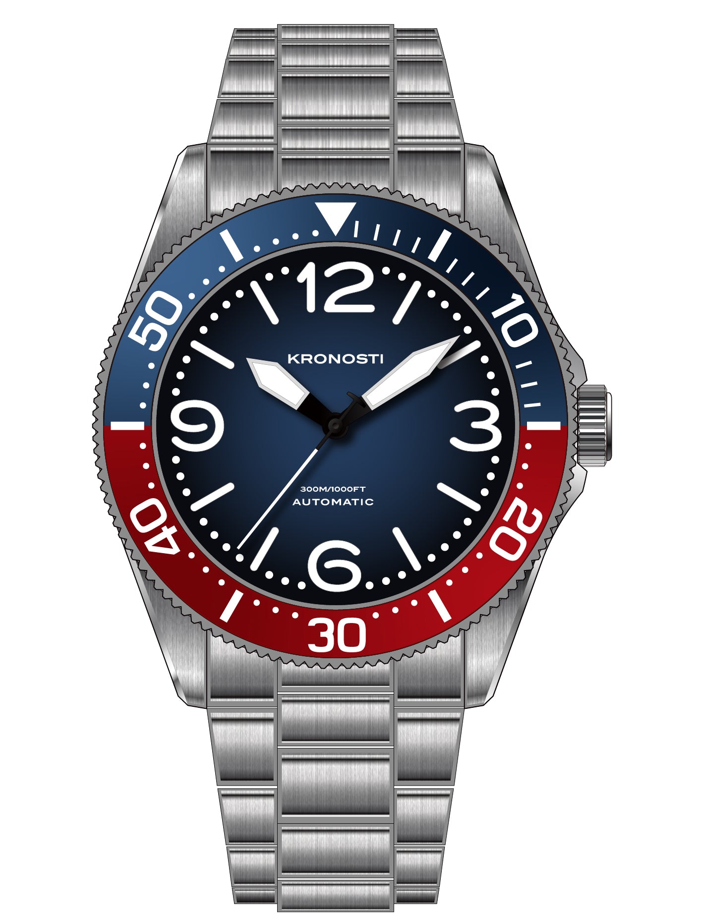 KRONOSTI Deep Explorer – Heritage Diver（Three-Hand）