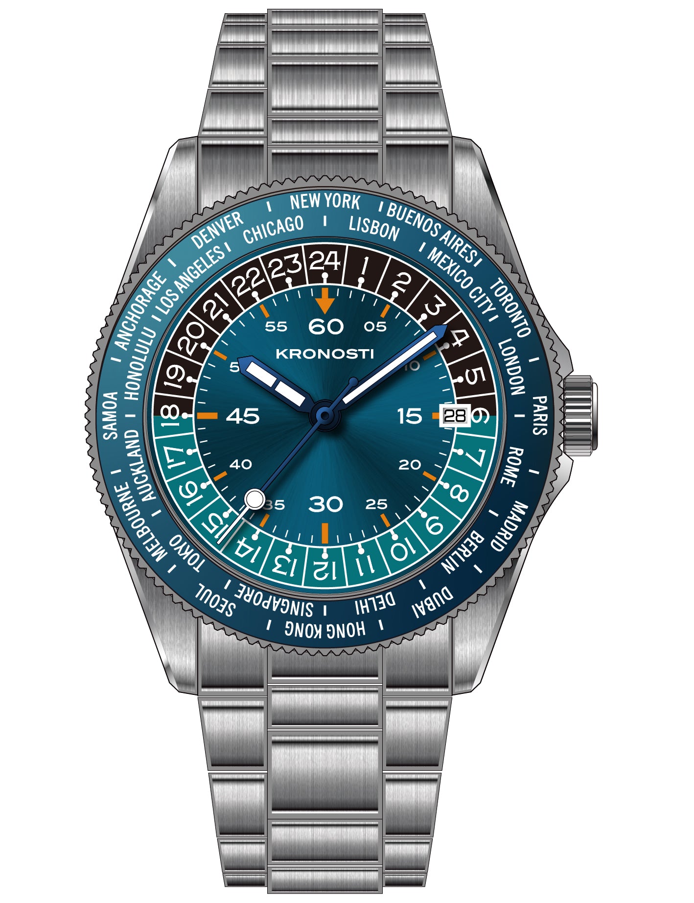 KRONOSTI Deep Explorer – 24H Ocean Navigator